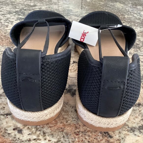 Esprit black canvas shoes, size 8.5, NEW WITH TAGS - Picture 4 of 5